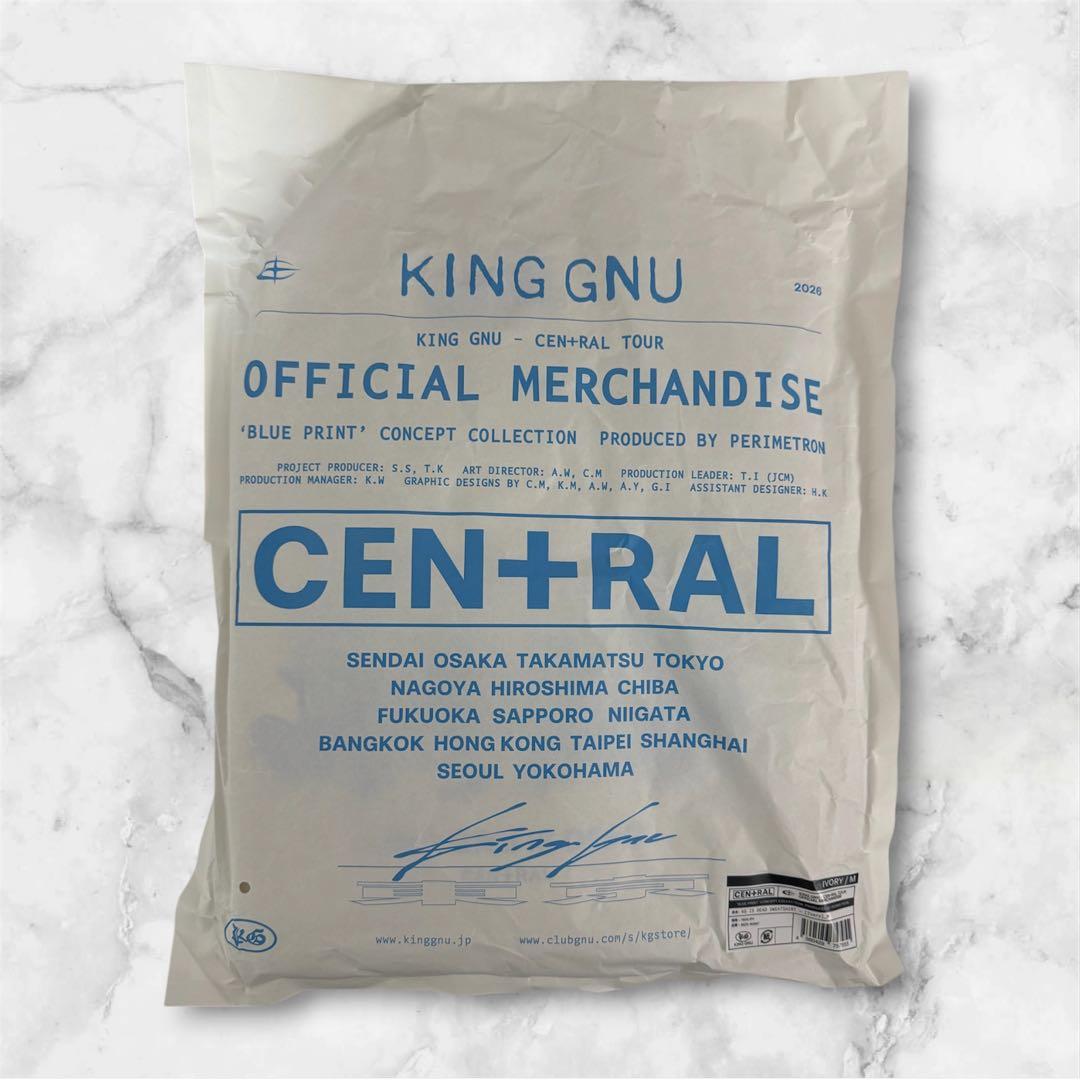 【新品】CEN+RAL KING GNU スウェット アイボリー Mサイズ