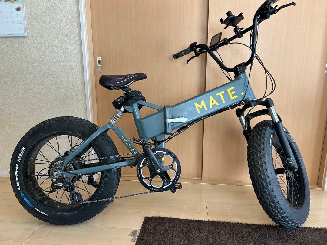 MATE BIKE 電動アシスト自転車 グレー