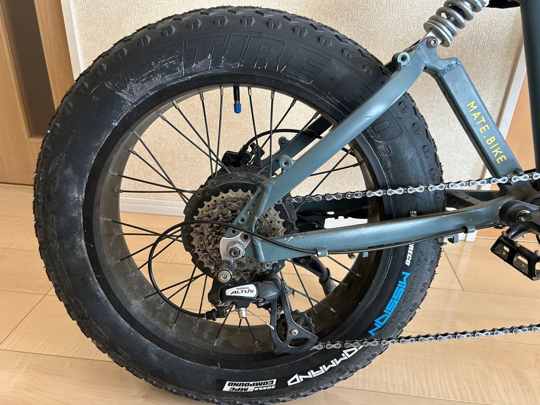 MATE BIKE 電動アシスト自転車 グレー