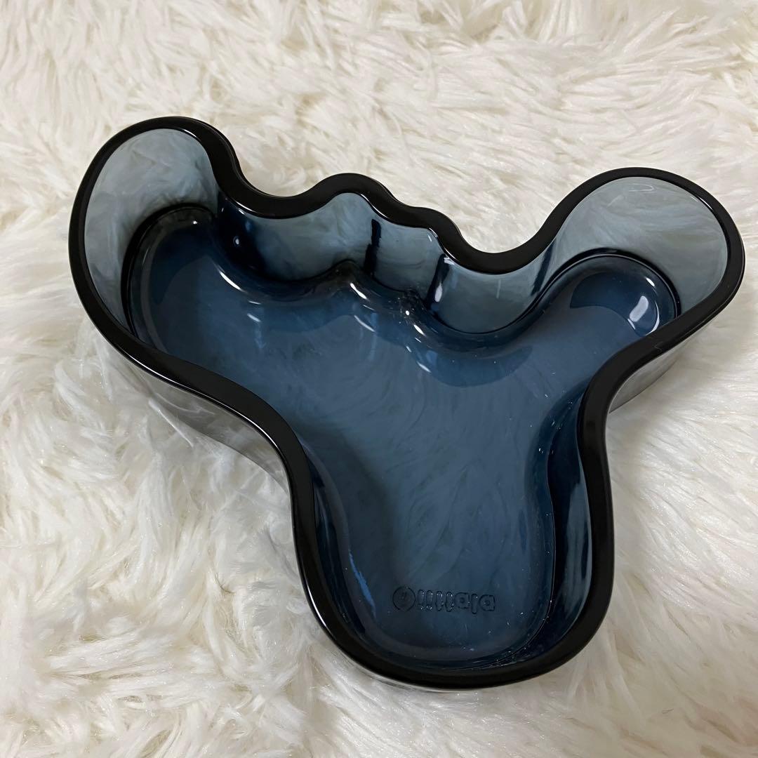  アンティークイッタラAlvarAalto ブルーベリーブルー