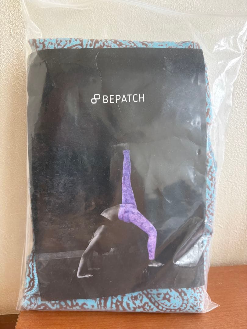 BEPATCH ヨガパンツ 青茶パターン 新品