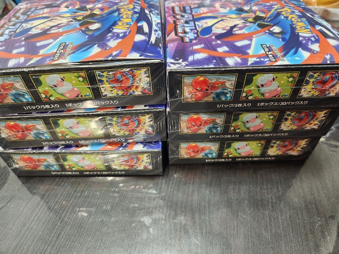 ポケモンカード　ニンジャスピナー6BOX シュリンク付き 新品未開封