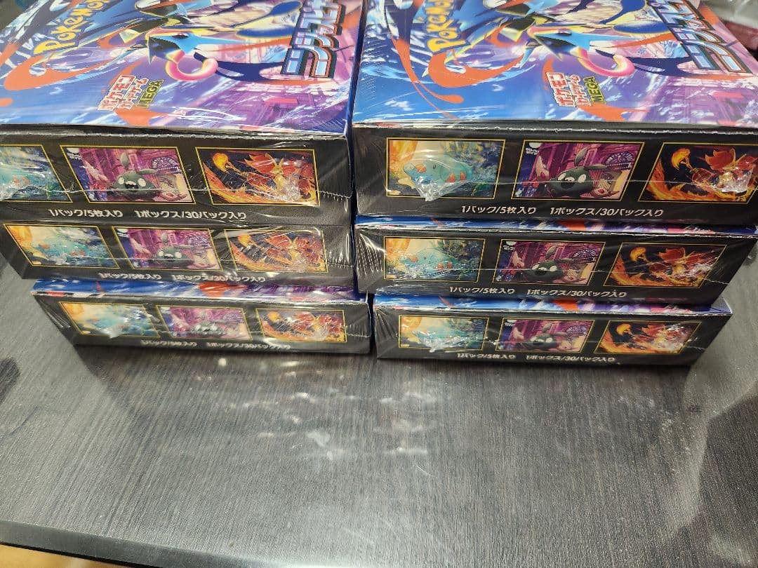 ポケモンカード　ニンジャスピナー6BOX シュリンク付き 新品未開封