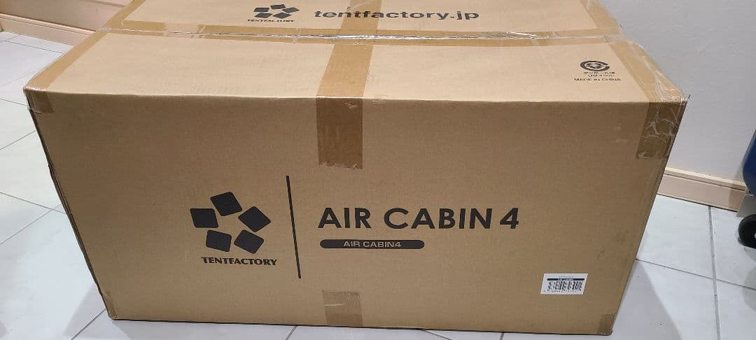 テントファクトリー☆AIR CABIN４☆エアテント☆新品未使用
