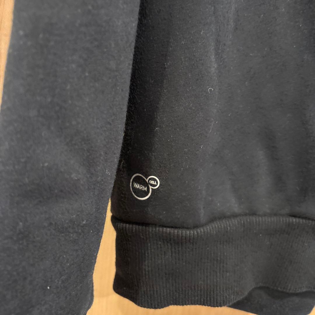 美品 PUMA ブラック 裏起毛スエット上下セットアップ Mサイズ
