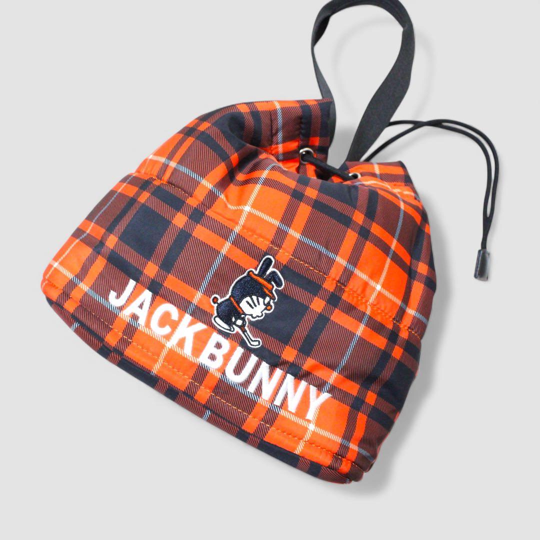 Jack Bunny!! × ドラえもん チェックラウンドバッグ ジャックバニー