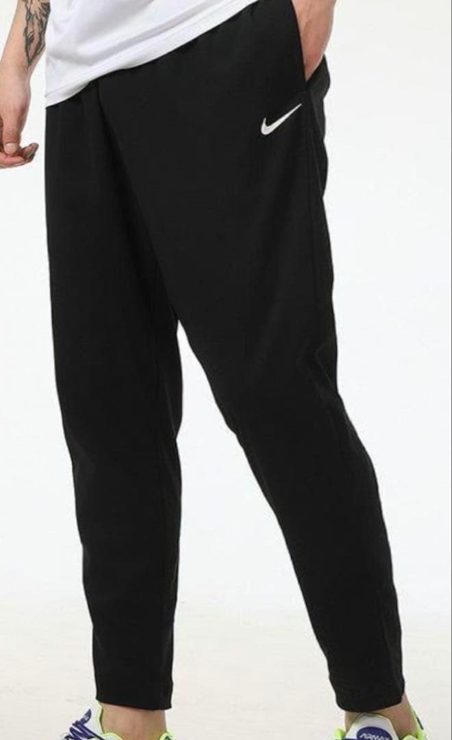 新品　Nike ブラックパンツ メッシュポケット付き　2XL ブラック　黒
