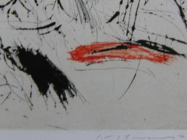 池田満寿夫、【花嫁の領地】、希少画集画、新品高級額・額装付