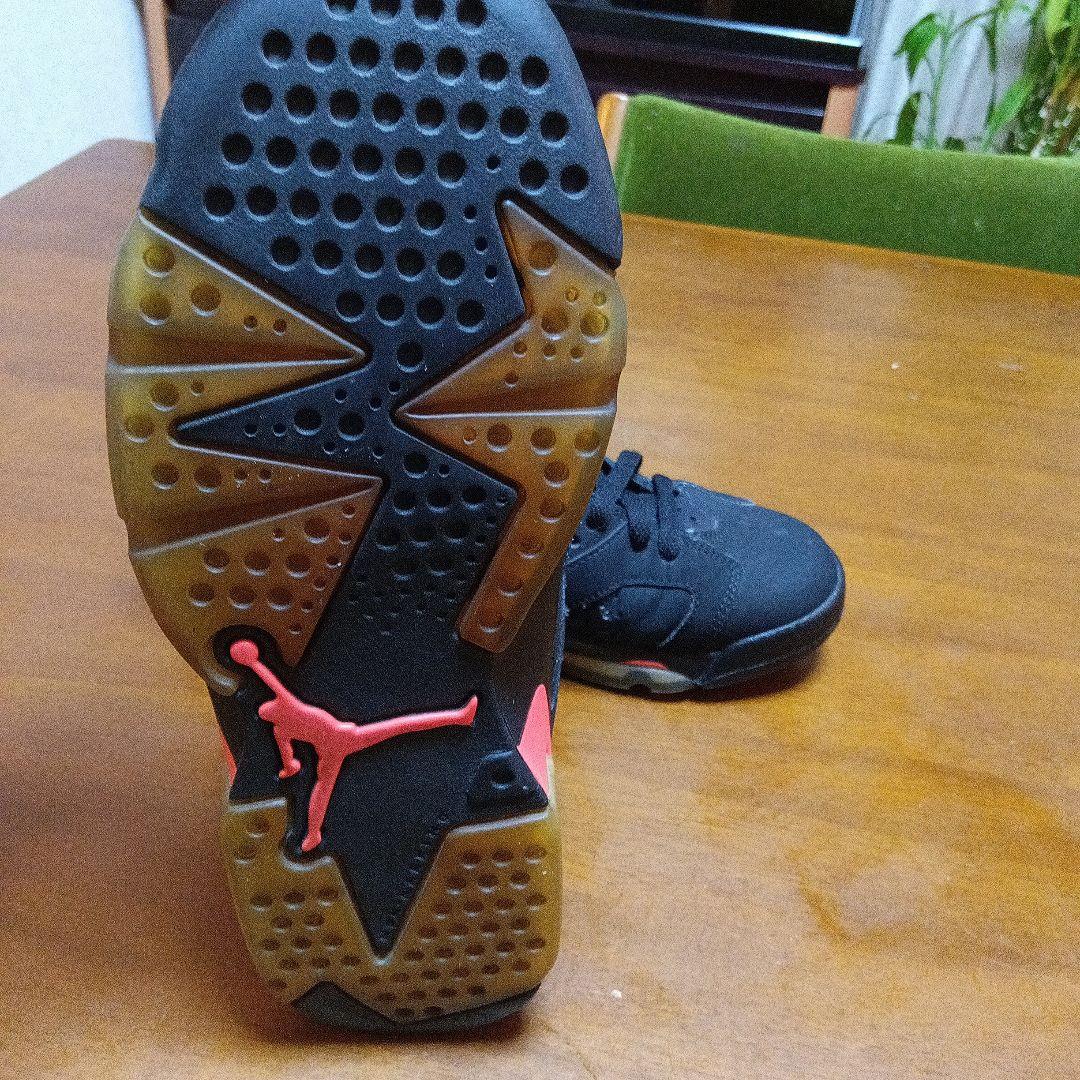 Jordan 6 黒赤 　24cm　マイケル　ジョーダン