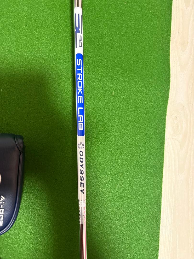 【美品】オデッセイ　スクエア2スクエア　34インチ　ジェイルバード　パター　右