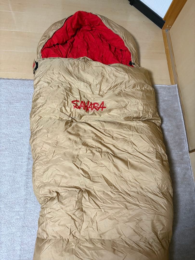 FieldSAHARA 寝袋 ハイブリット型 冬用 ダウン 限界使用温度-25度