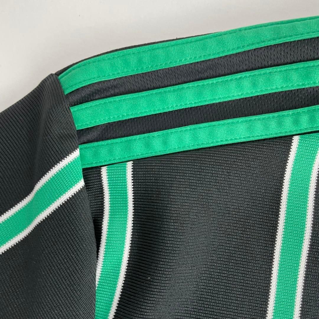 極美品 セルティックFC アディダス ユニフォーム Oサイズ 緑 黒 ストライプ