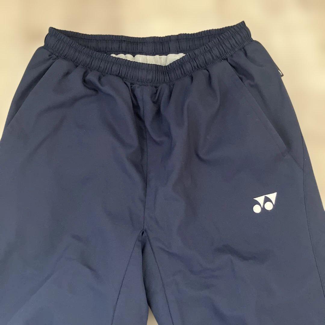YONEX ネイビー ウォームアップパンツ HEAT DOUBLE