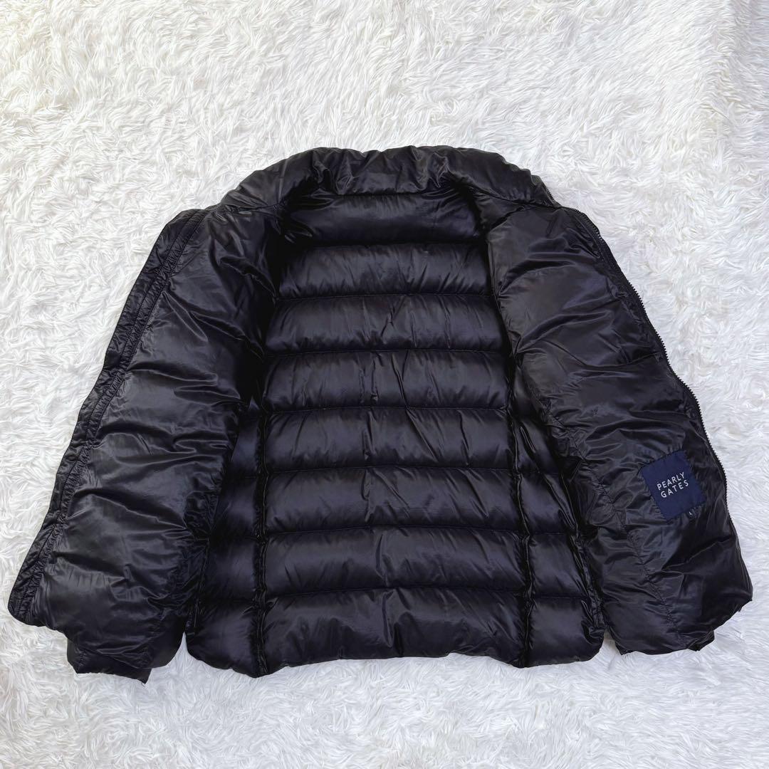 【極美品】PEARLY GATES ダウンジャケット ロゴ ダウンベスト ゴルフ