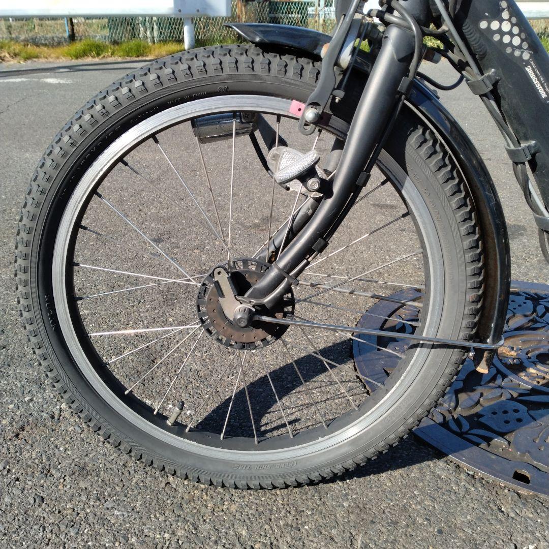 [818]送料無料 ブリヂストン Anjelino 電動自転車 充電器なし