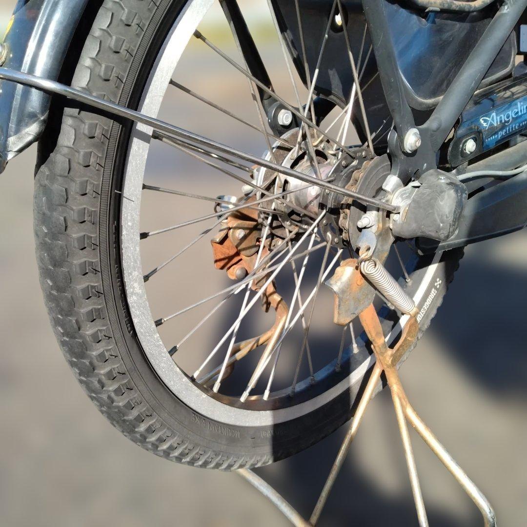 [818]送料無料 ブリヂストン Anjelino 電動自転車 充電器なし