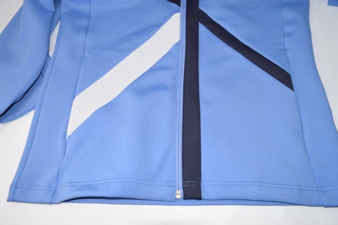 新品☆デサント スペクター RYOKU ジャージー ジャケット☆水色☆Lサイズ