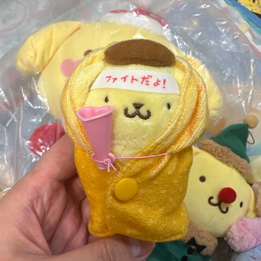 【新品】ポムポムプリン ぬいぐるみ マスコット 詰め合わせセット レア物あり
