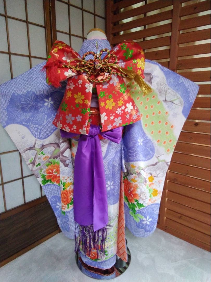 fairytaleです。7歳向け・化繊のお着物セットです