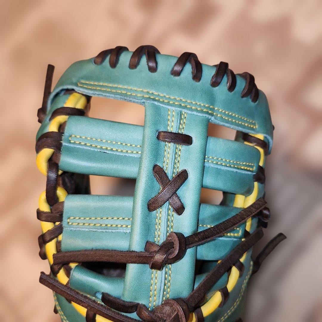 gloveworks ファーストミット　硬式　グリーン