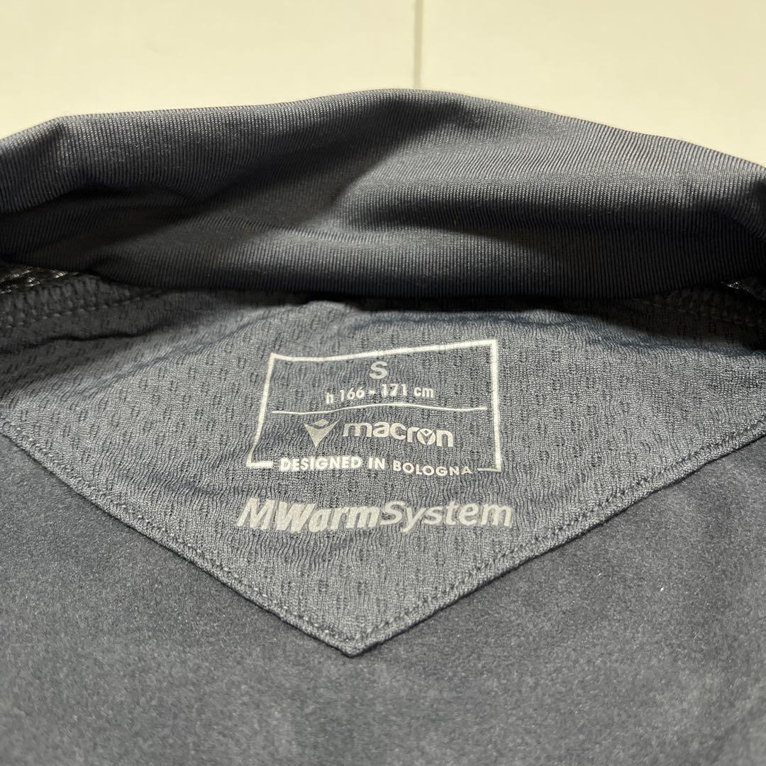 macron レクサム 長袖トレーニングウェア Sサイズ ハーフジップ