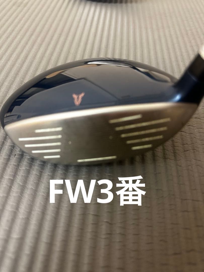 ゼクシオレデースドライバー　フェアウェイ3番5番の3点セット