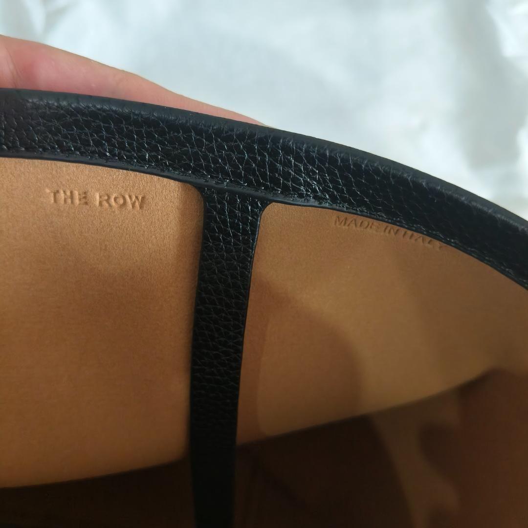 ブラック　トートバッグ　ミディアム　THE ROW風