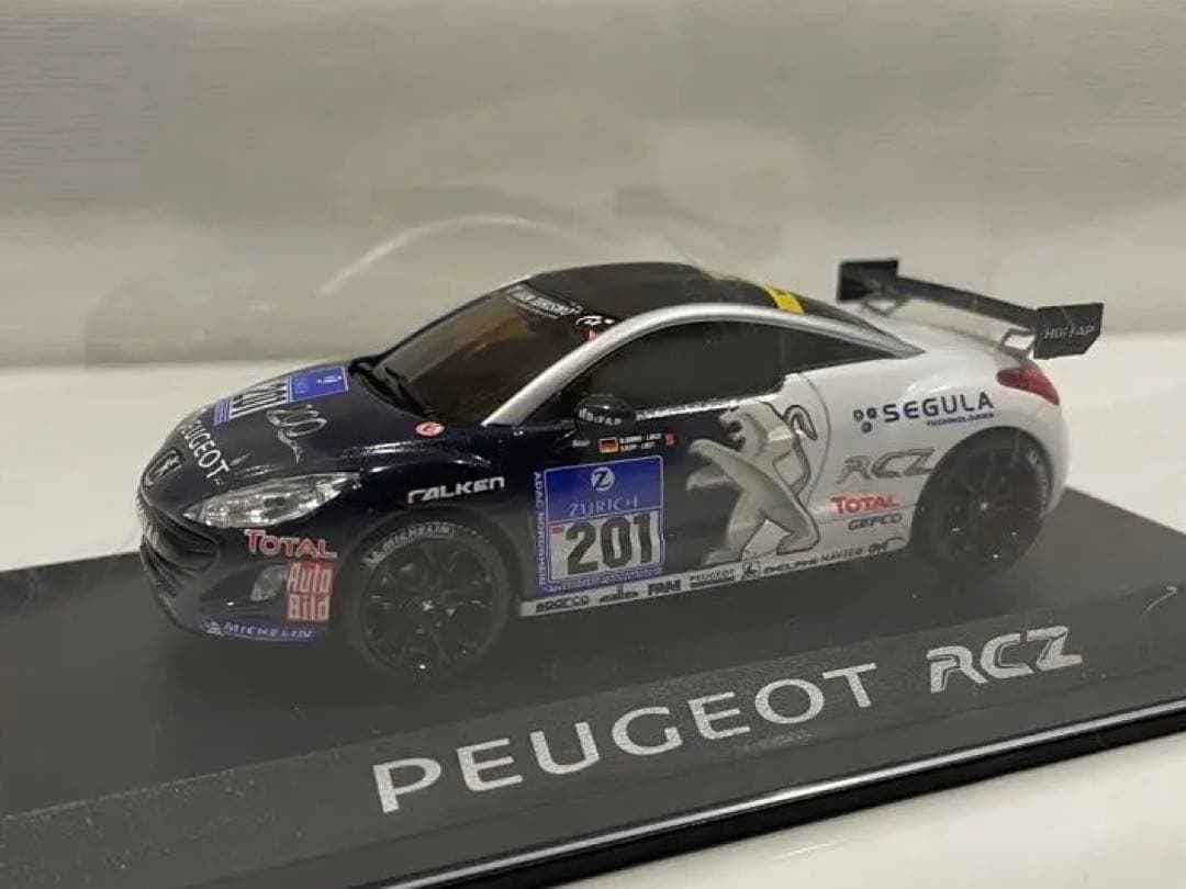 希少　PEUGEOT RCZ ラリー仕様 ミニカー 1/43 ノレブ製