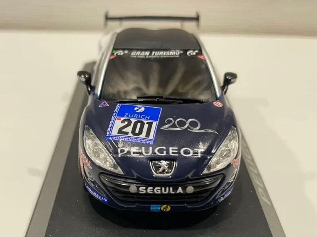 希少　PEUGEOT RCZ ラリー仕様 ミニカー 1/43 ノレブ製