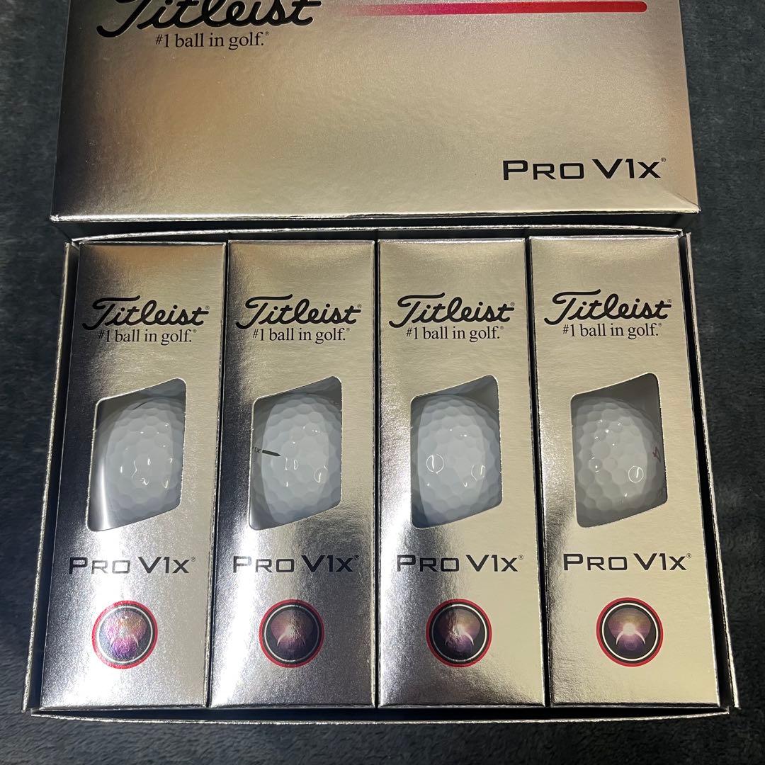 Titleist Pro V1x ゴルフボール 2箱セット　未使用