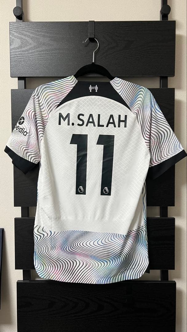 リヴァプール　22-23 Away オーセンティック　サラー11番インポートS