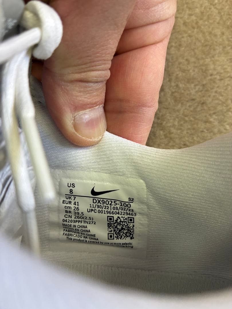 Nike ゴルフシューズ ホワイト　ヴィクトリーツアー3