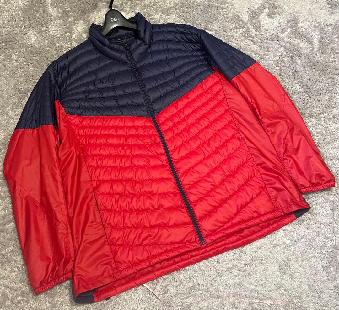 MIZUNO ミズノゴルフ　中綿ジャケット　5L ブレスサーモ　軽量ビッグサイズ