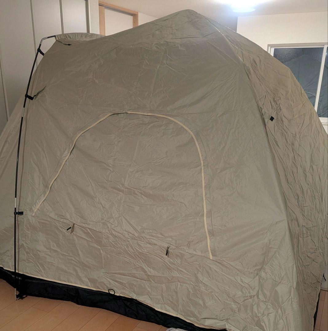 ワンタッチテント 280×280×180cm　フライシートキャノピー付　未使用