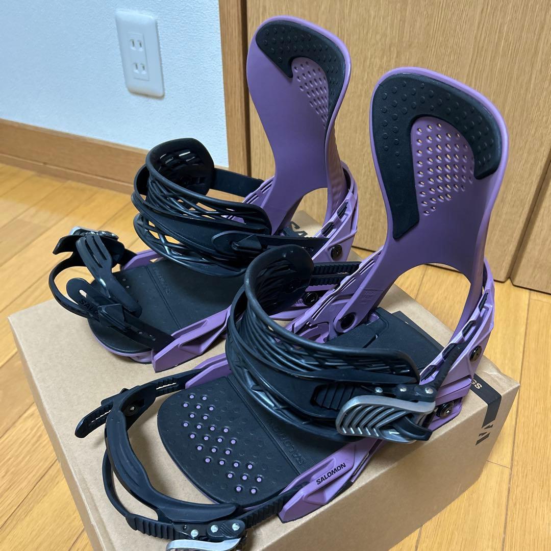 SALOMON HOLOGRAM スノーボードビンディング　サイズM