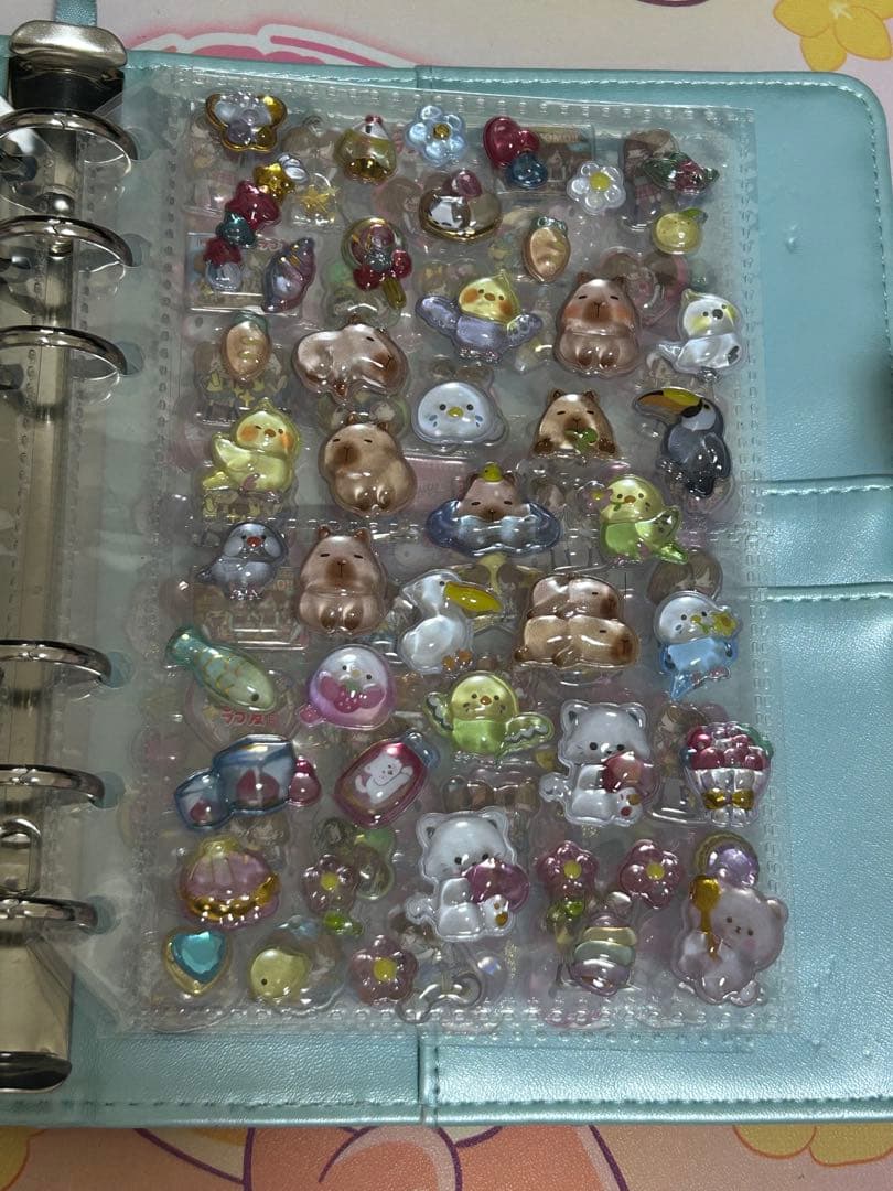 サンリオ　バインダー　夢みるエンジェルデザインシリーズ シール帳完成品