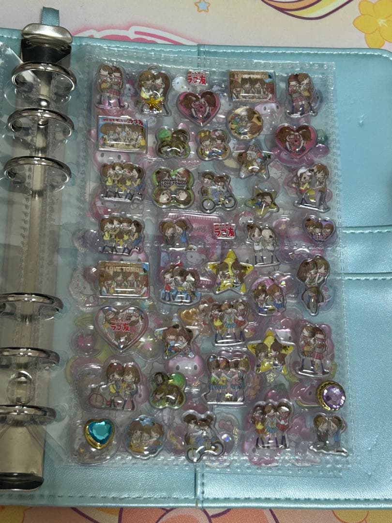 サンリオ　バインダー　夢みるエンジェルデザインシリーズ シール帳完成品