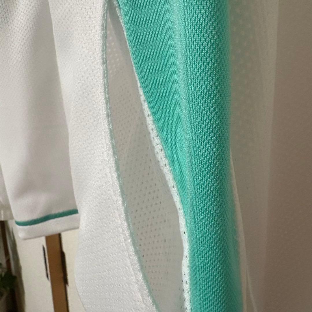 新品YONEX メッシュ ジップアップ ウォームアップウェア