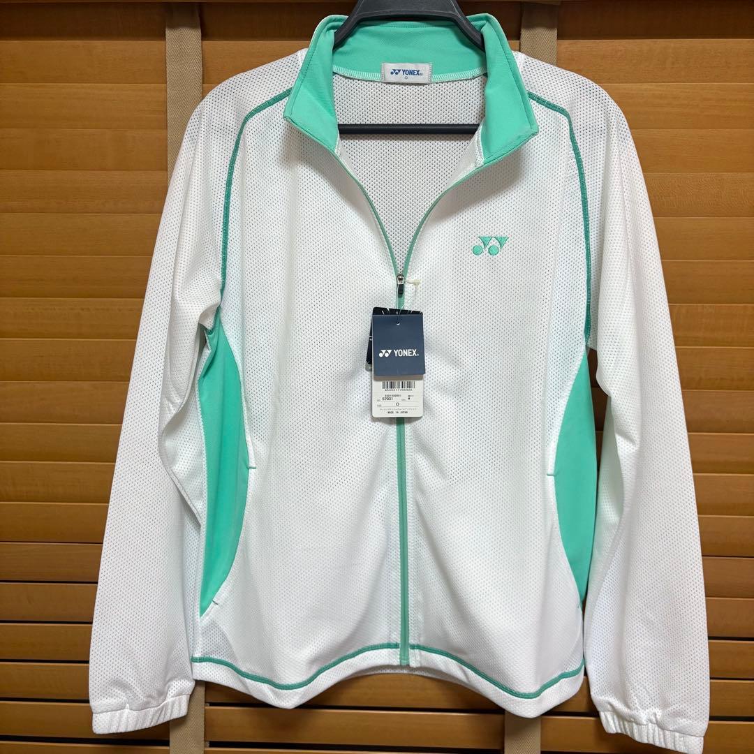 新品YONEX メッシュ ジップアップ ウォームアップウェア