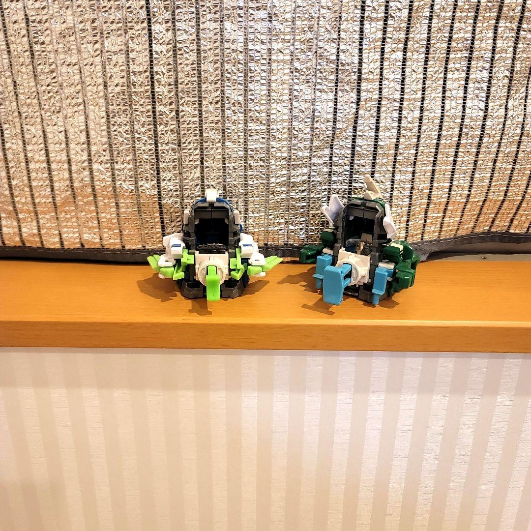 スーパービーダマン。ファントムレオンファントムイーグル。パーツ付き。