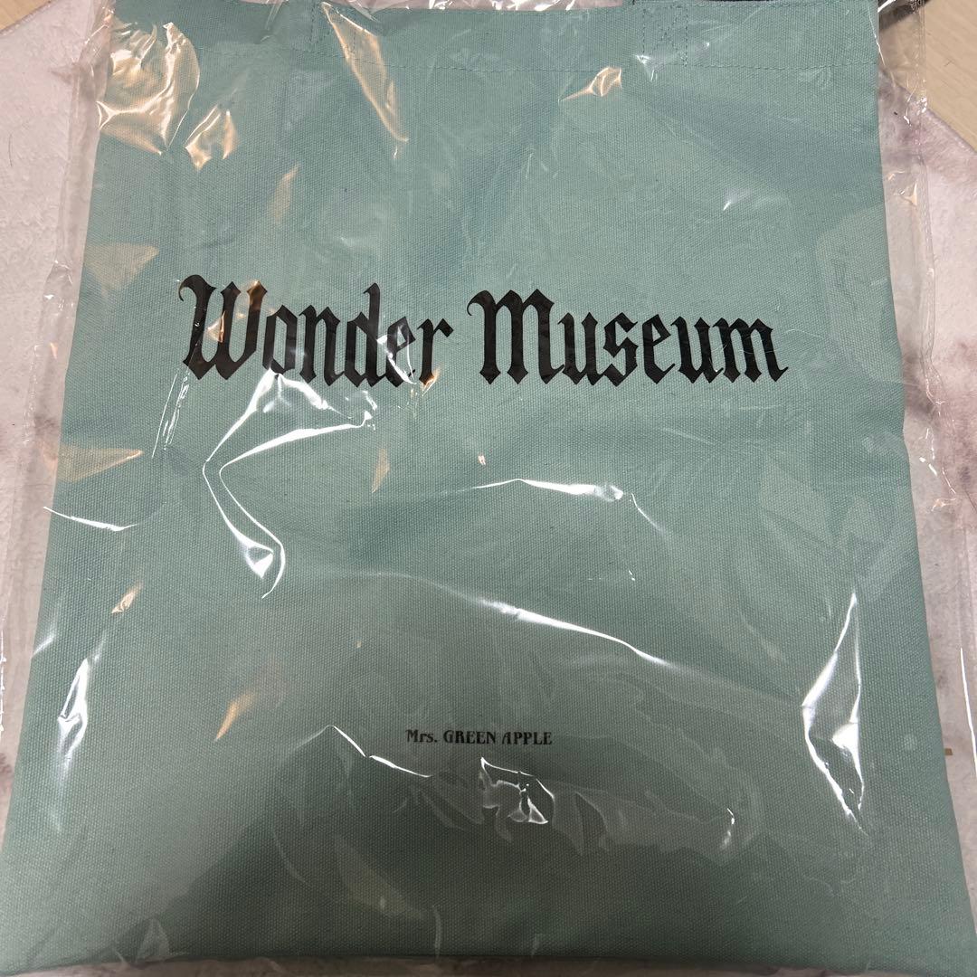 Wonder Museum トートバッグ 水色