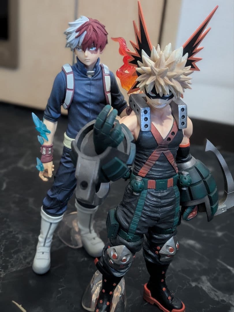 一番くじヒロアカ　FIGHTING HEROES　爆豪　緑谷　轟　切島