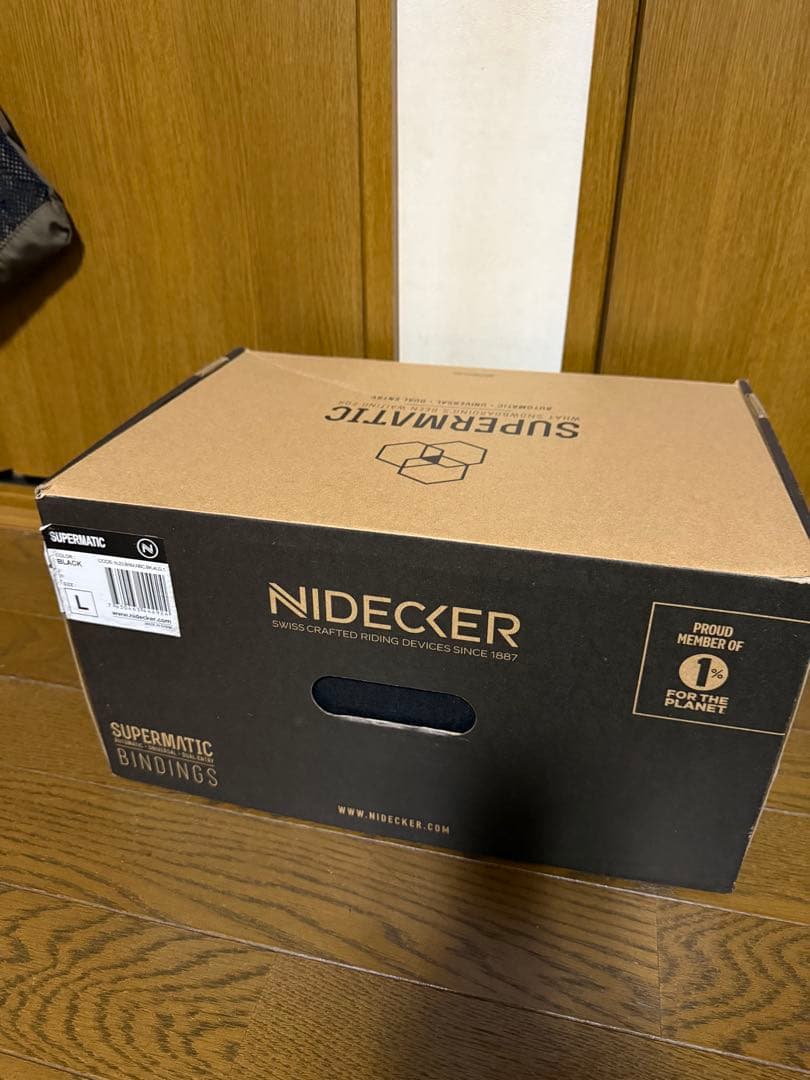 NIDECKER supermatic スーパーマチック　L ブラック