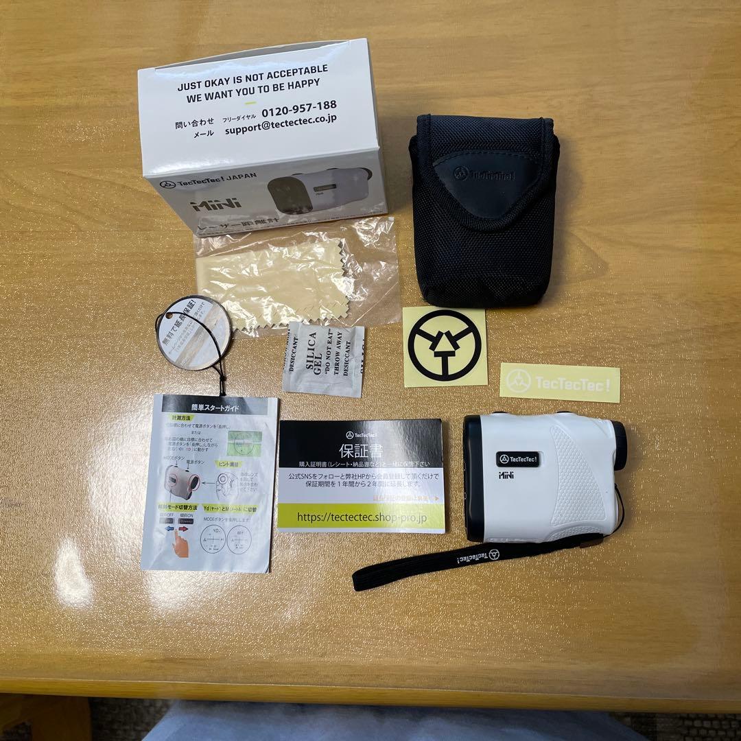 TecTecTec mini ゴルフ用レーザー距離計