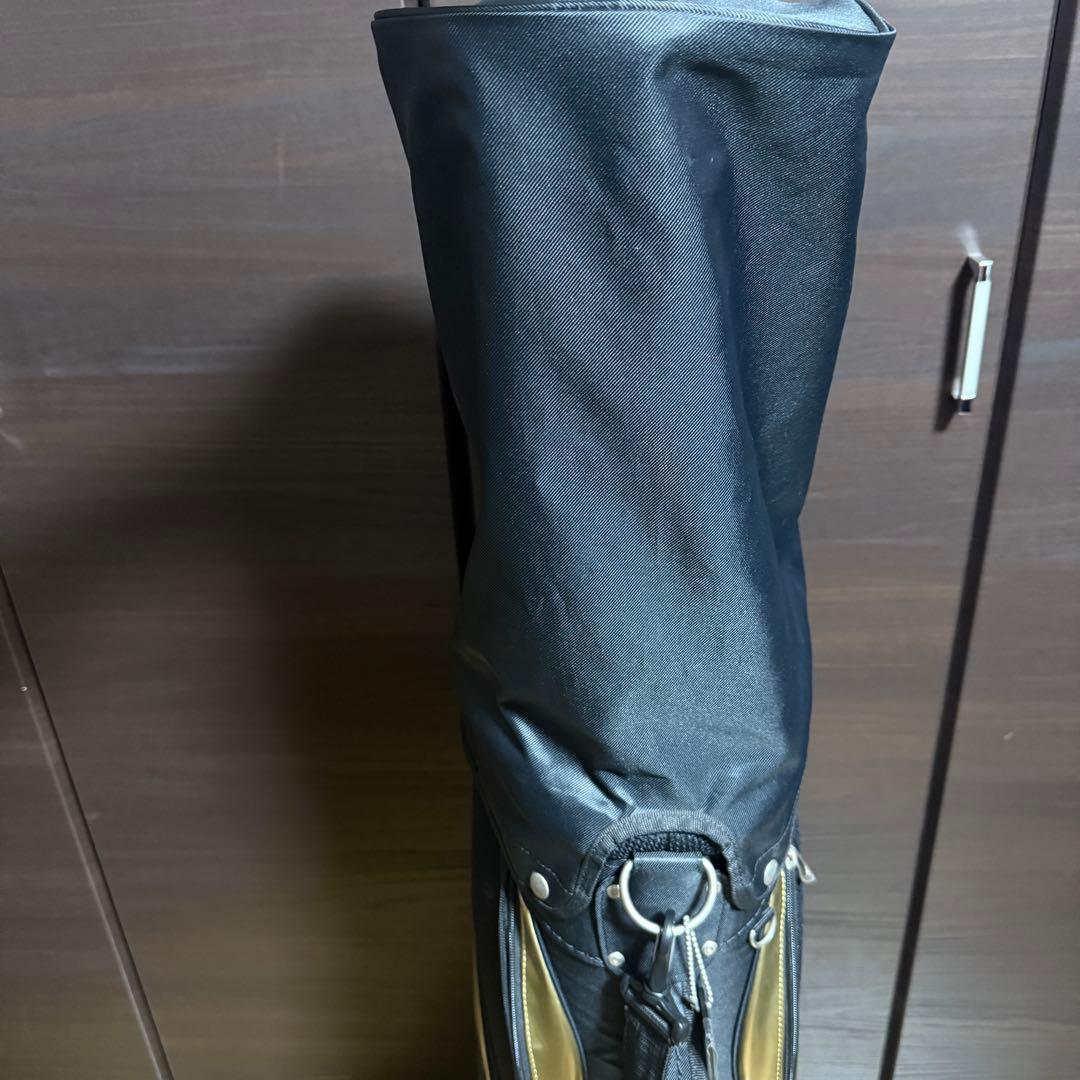 Mizuno RV02 ゴルフバッグ キャディバッグ ブラック/ゴールド