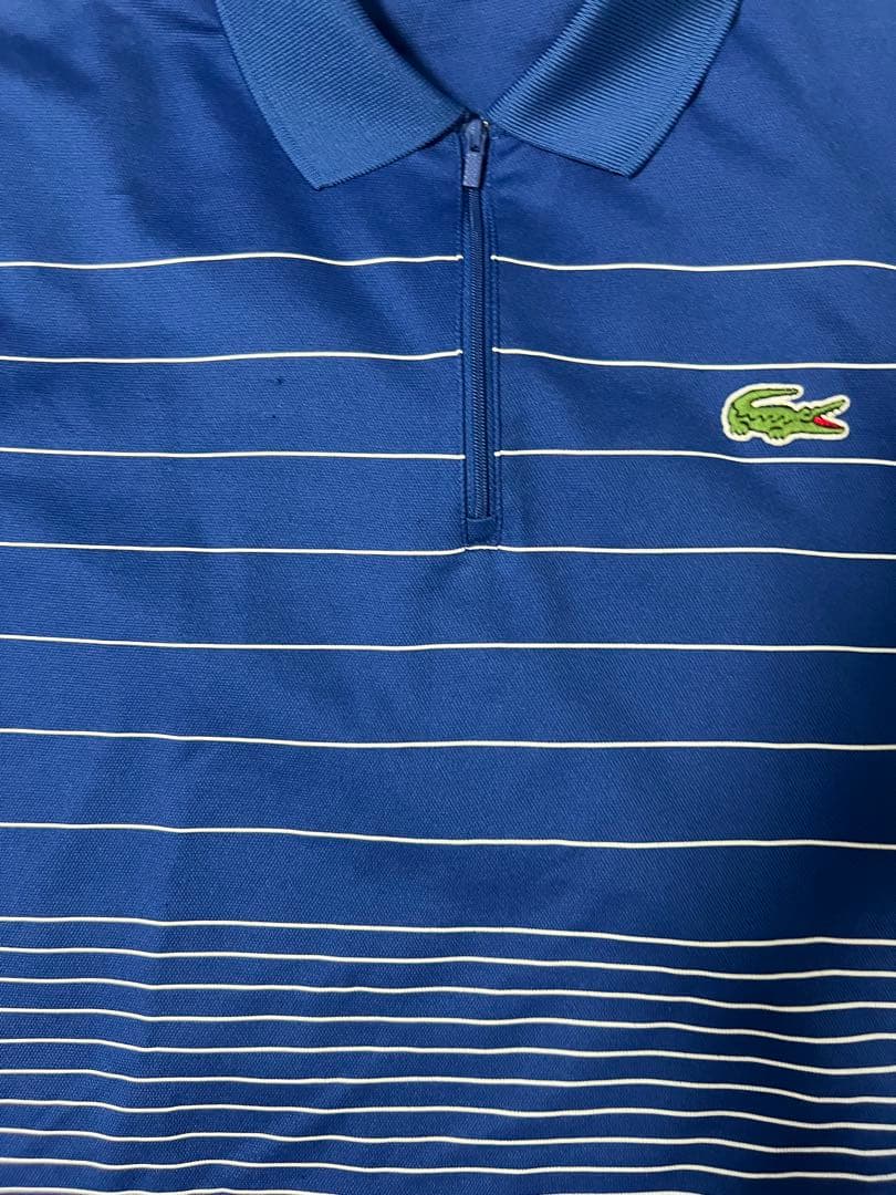 【LACOSTE】 ZIP-UP POLO SHIRT, RODDICK