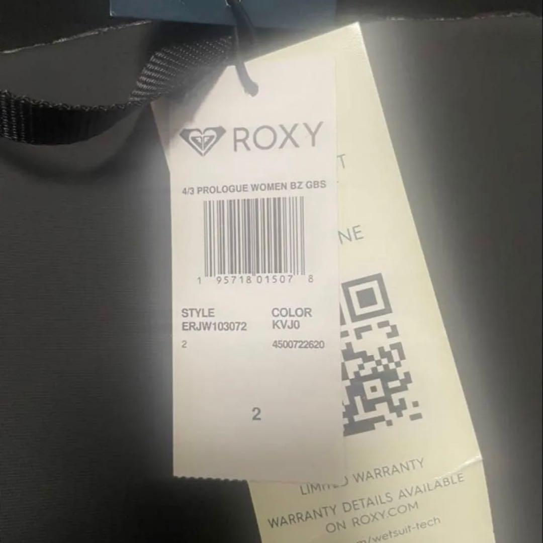 ROXY 女性用フルスーツ 4×3mm バックジップ