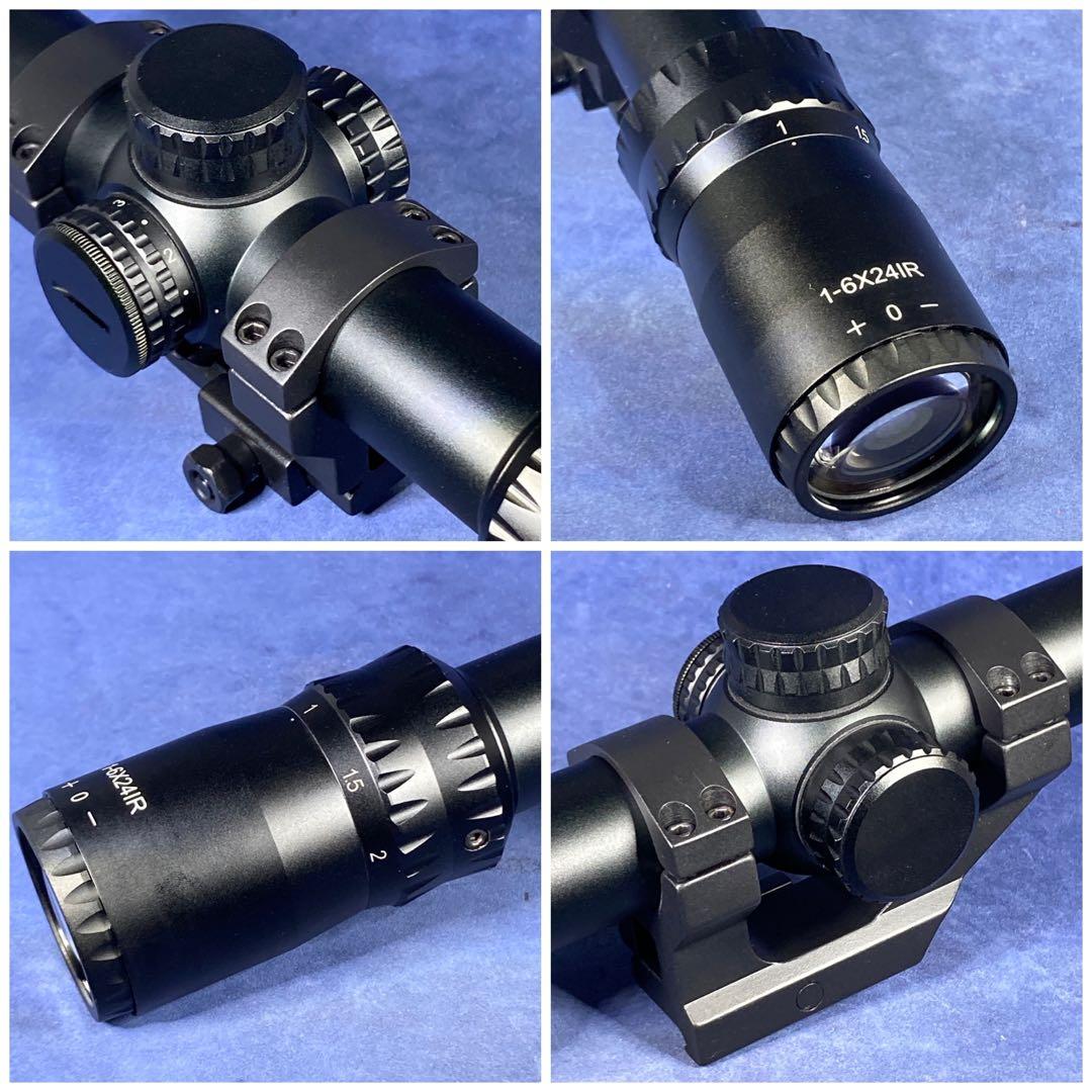 エボリューションギア　LPVO 1-6×24 タクティカルショートスコープ　美品