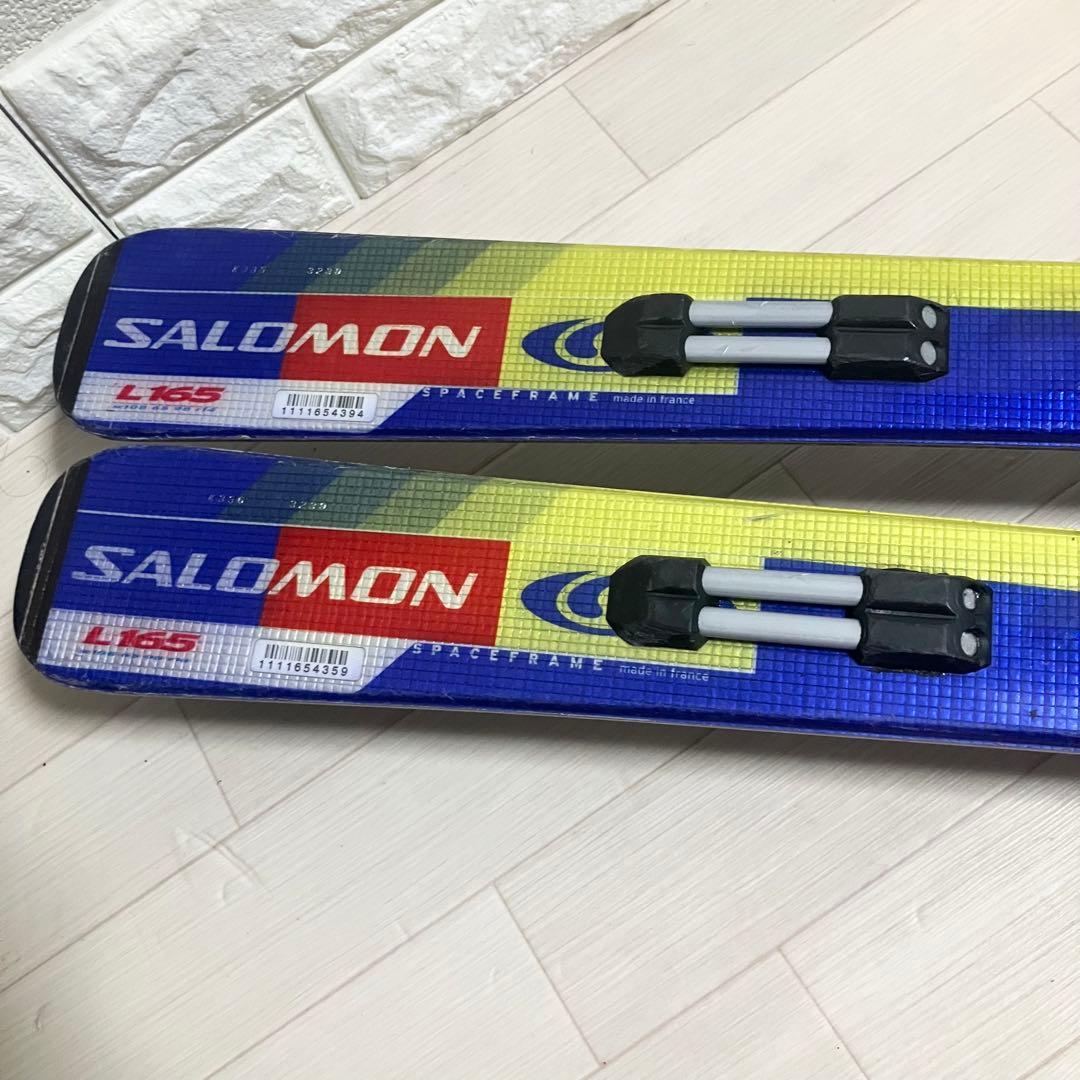 ストック付/SALOMON demo10 3V サロモン スキーセット165