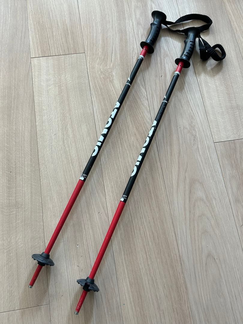 Salomon Drive 2 スキー赤黒　セット